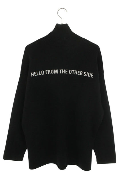 Balenciaga Alien Embroidery High Neck Knit XS Sweater — view 2