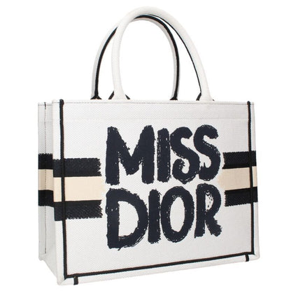 Dior Book Tote Paint Logo