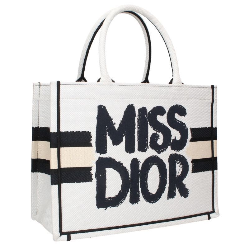 Dior Book Tote Paint Logo — view 2