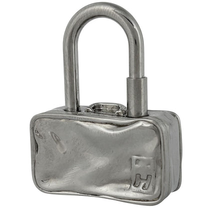 Hermes Cadena Bag Charm Escape le Chappee Belle Bag Metal Silver