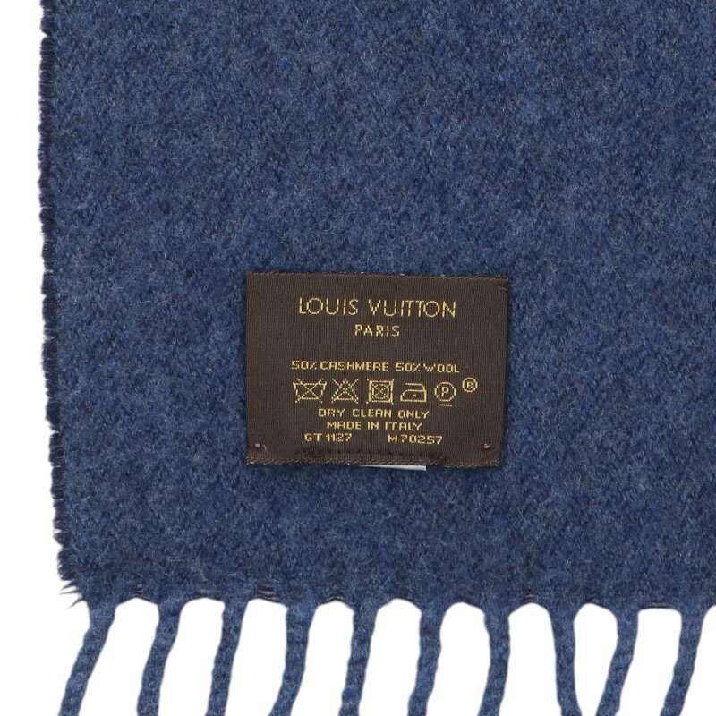 Louis Vuitton Monogram Gradient All Over Pattern Cashmere Scarf — view 3