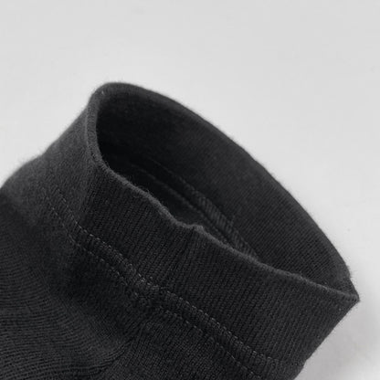 Chanel Zip Up Short Sleeve Dress Knit Skirt Cotton Cashmere Black — view 6