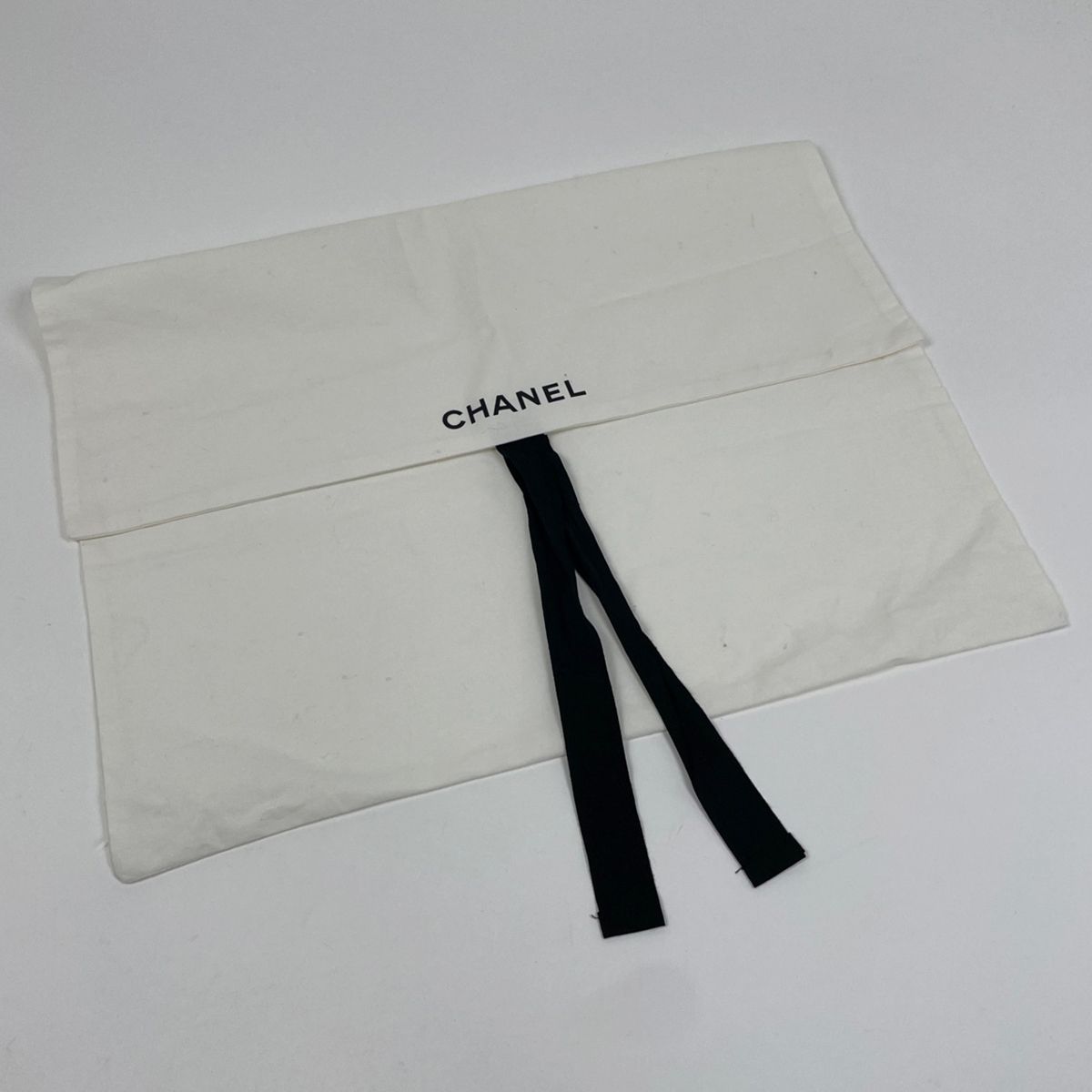 Chanel Openwork Knit Dress Clover Skirt Black — view 9