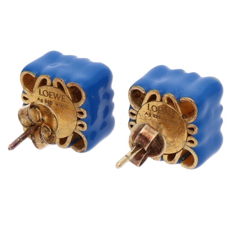 Loewe Anagram Cube Stud Earrings — view 2