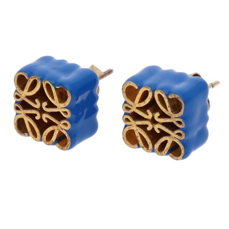 Loewe Anagram Cube Stud Earrings