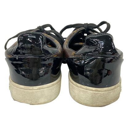 Louis Vuitton Sneakers 36 Front Row Line Brown Black Leather — view 3