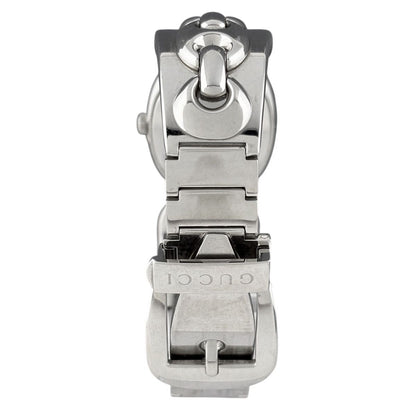 Gucci Marina Chain Watch 121.5 SS Quartz Black — view 3