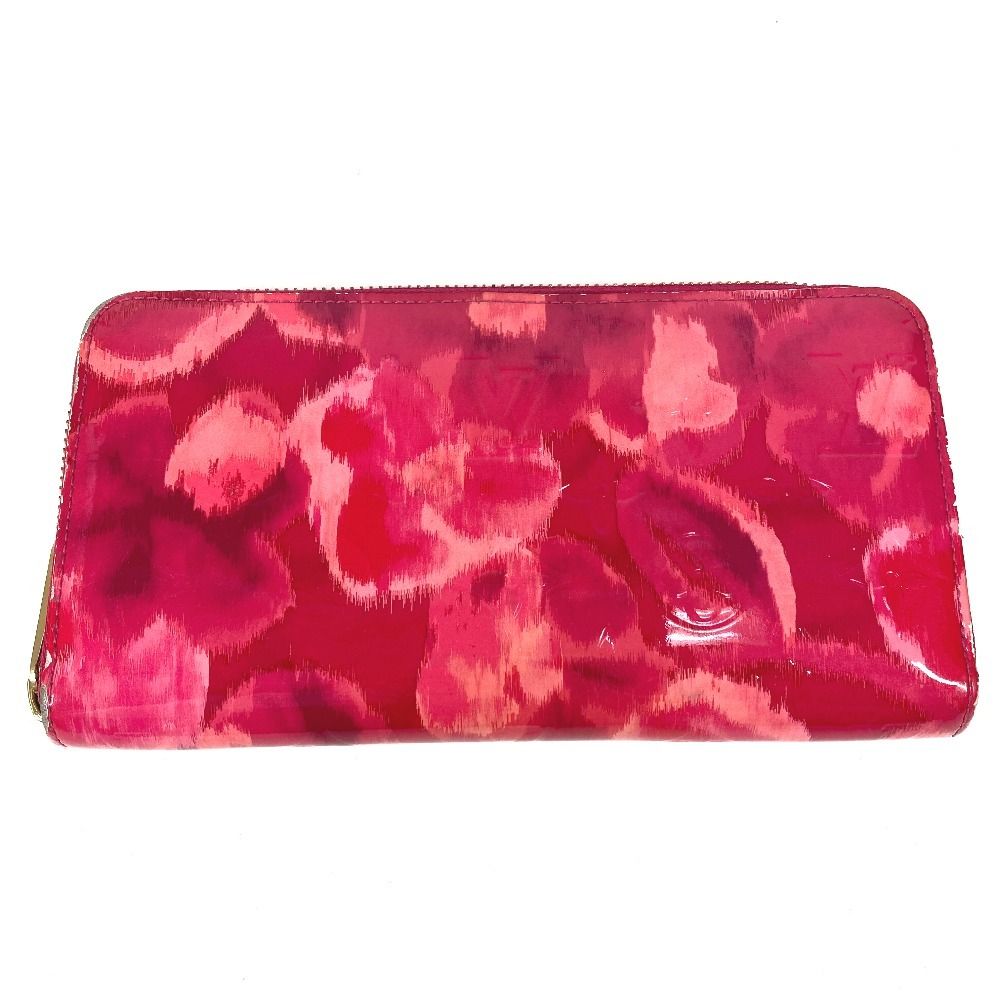 Louis Vuitton Wallet Zippy Patent Leather Pink