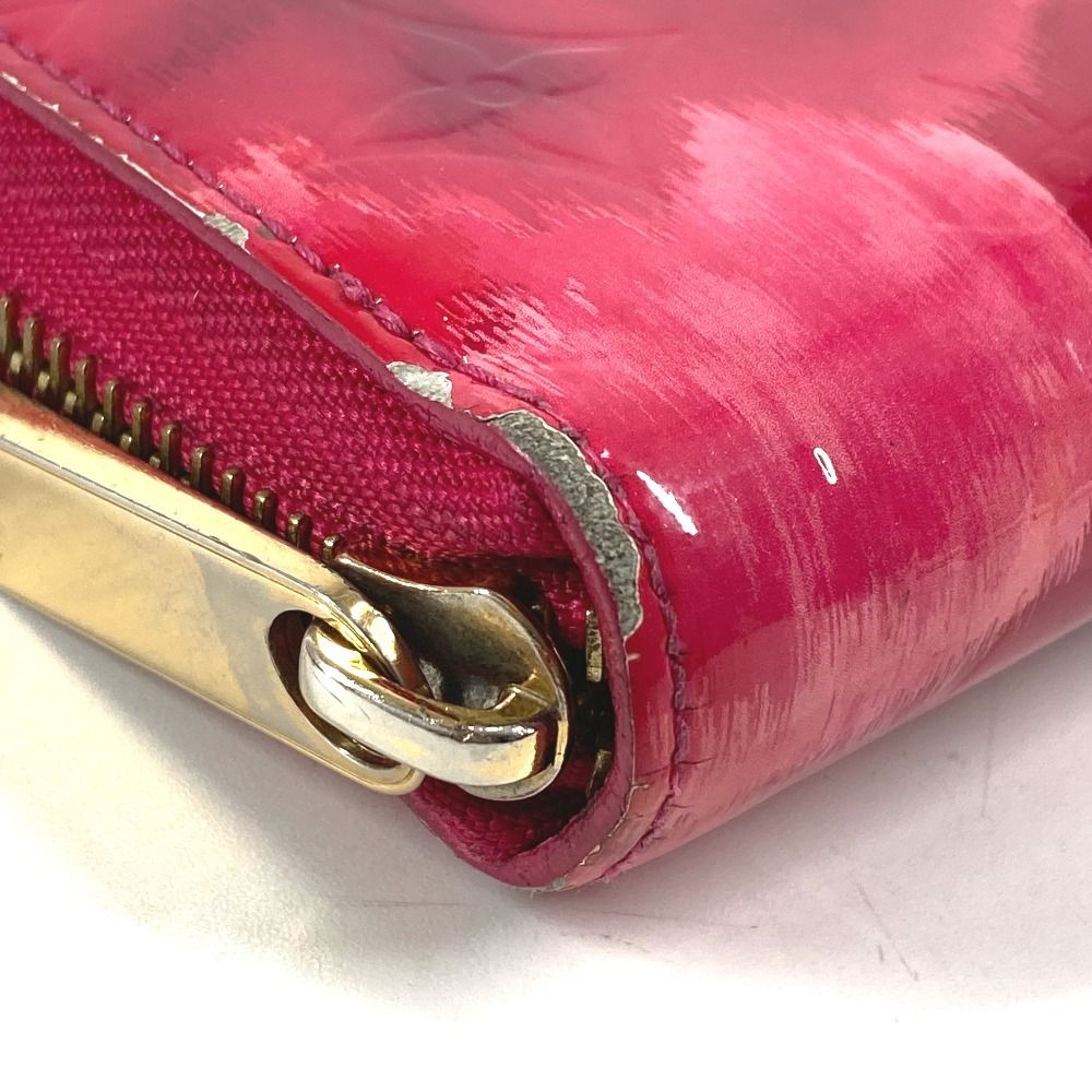 Louis Vuitton Wallet Zippy Patent Leather Pink — view 6
