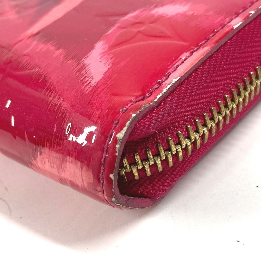 Louis Vuitton Wallet Zippy Patent Leather Pink — view 5