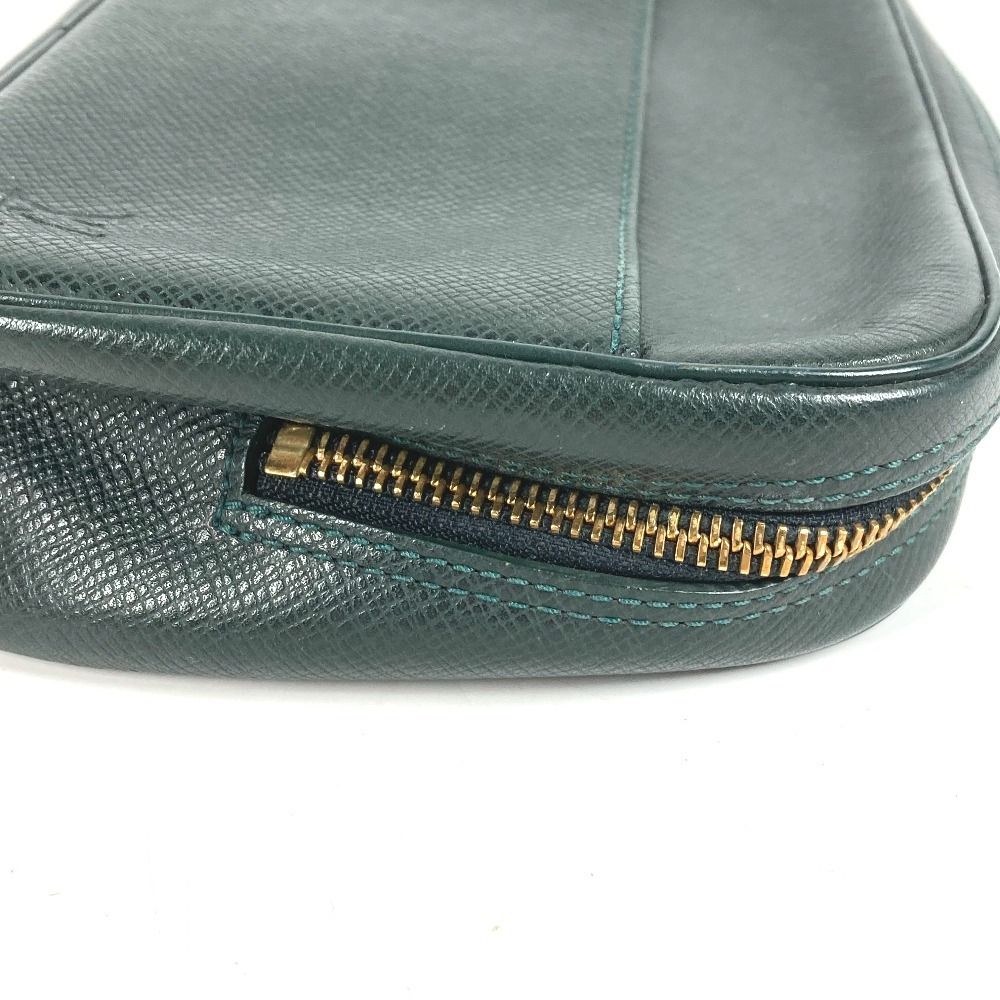 Louis Vuitton Pouch Taiga Leather Epi Sea Green — view 7