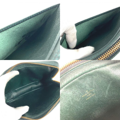 Louis Vuitton Pouch Taiga Leather Epi Sea Green — view 9