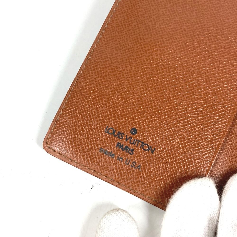 Louis Vuitton Notebook Cover Agenda Mini Monogram Canvas Brown — view 7