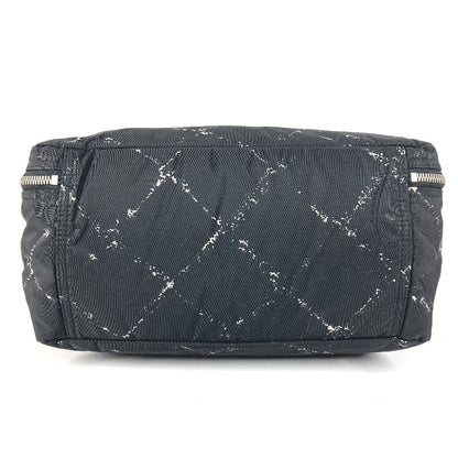 Chanel Handbag Logo Nylon Black — view 5