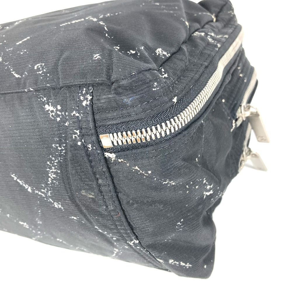 Chanel Handbag Logo Nylon Black — view 6