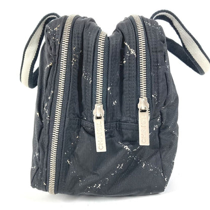 Chanel Handbag Logo Nylon Black — view 3