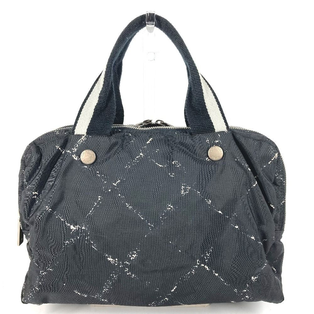 Chanel Handbag Logo Nylon Black — view 2