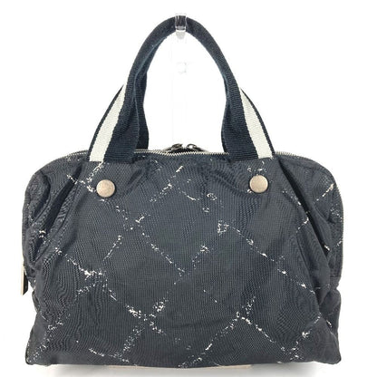 Chanel Handbag Logo Nylon Black — view 2
