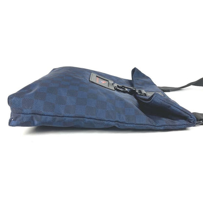 Louis Vuitton Shoulder Bag Alize Nylon Blue — view 3