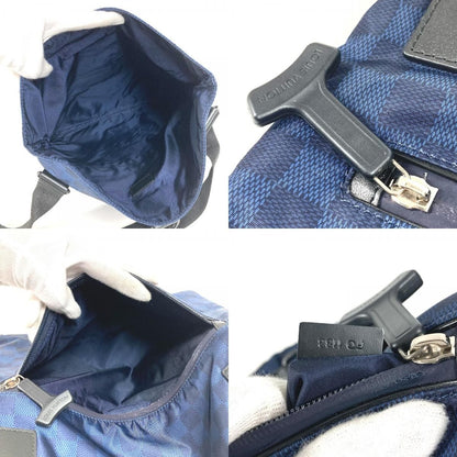Louis Vuitton Shoulder Bag Alize Nylon Blue — view 8