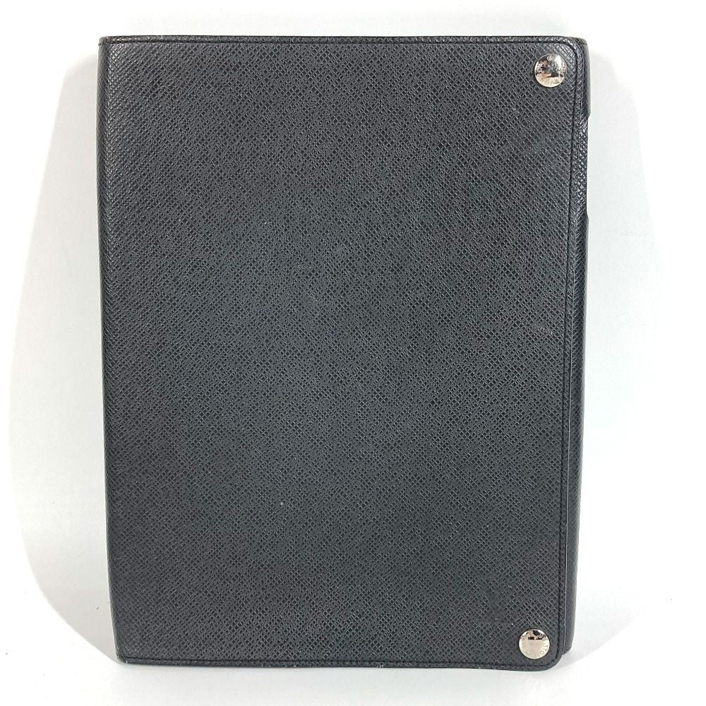 Louis Vuitton iPad Case Etui Taiga Leather Ardoise Black