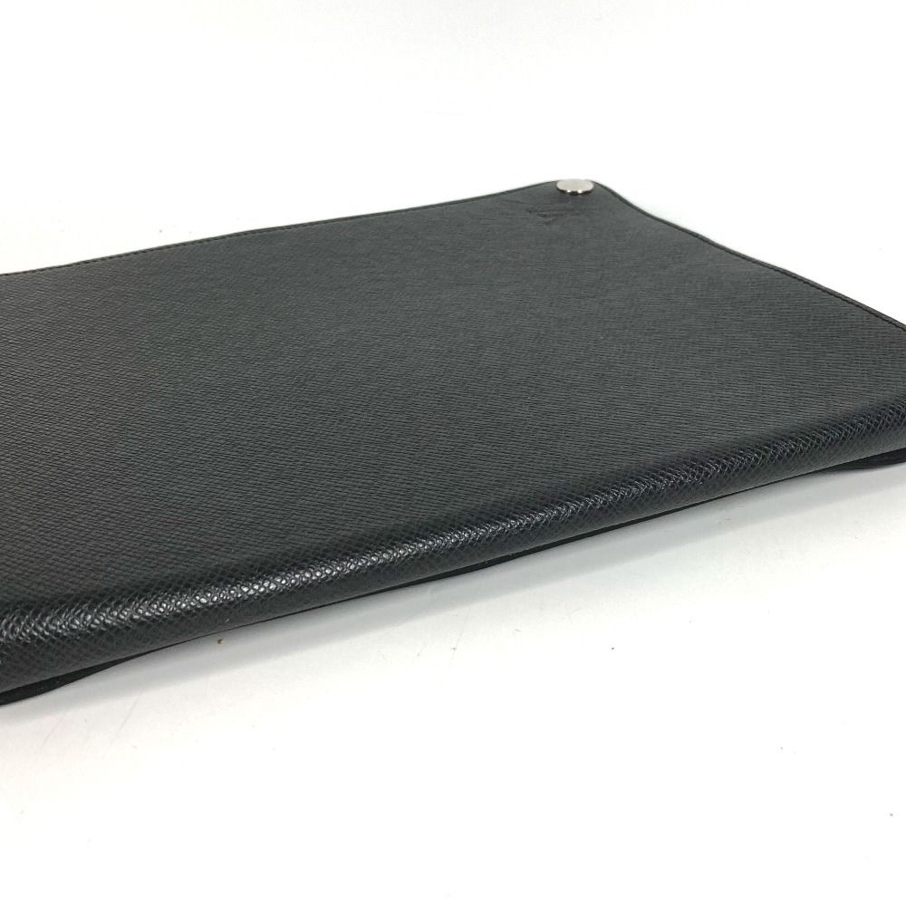 Louis Vuitton iPad Case Etui Taiga Leather Ardoise Black — view 6