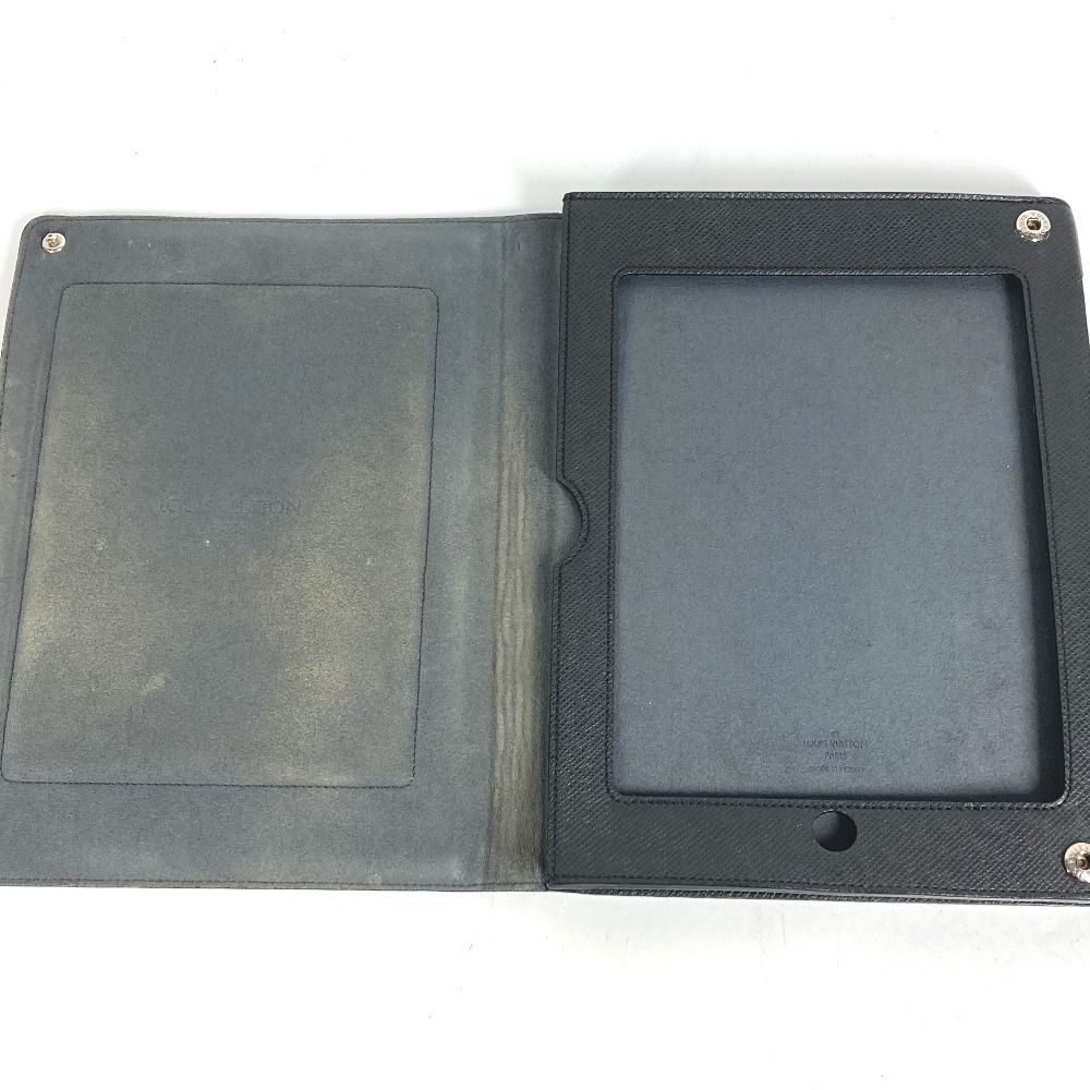 Louis Vuitton iPad Case Etui Taiga Leather Ardoise Black — view 7