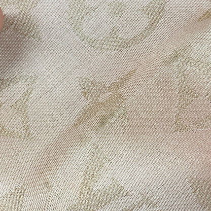 Louis Vuitton Shawl Monogram Shine Rosevelle Wool Silk Scarf — view 6
