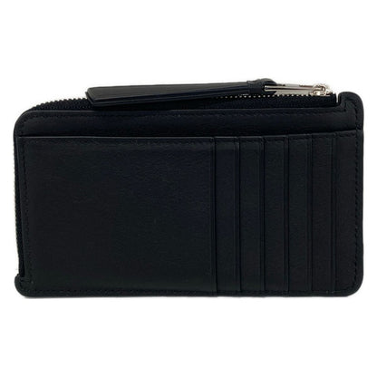 Loewe Coin Case Puzzle Card Holder Black Fragment Anagram L-shaped Zipper — view 2