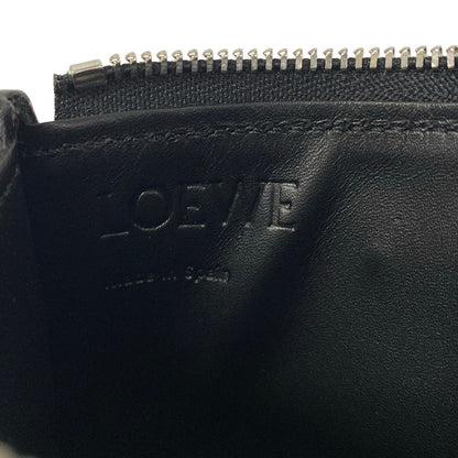 Loewe Coin Case Puzzle Card Holder Black Fragment Anagram L-shaped Zipper — view 4