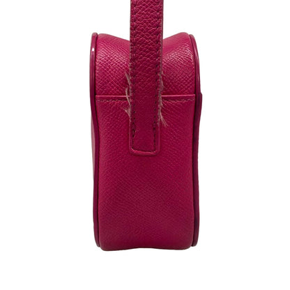 Balenciaga Shoulder Bag Vir Camera XS Pink Black Leather — view 4