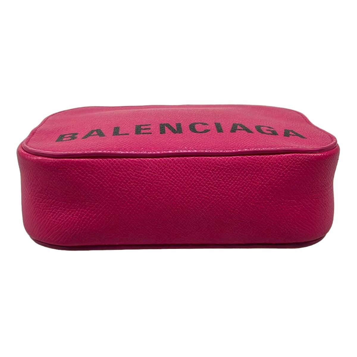Balenciaga Shoulder Bag Vir Camera XS Pink Black Leather — view 5