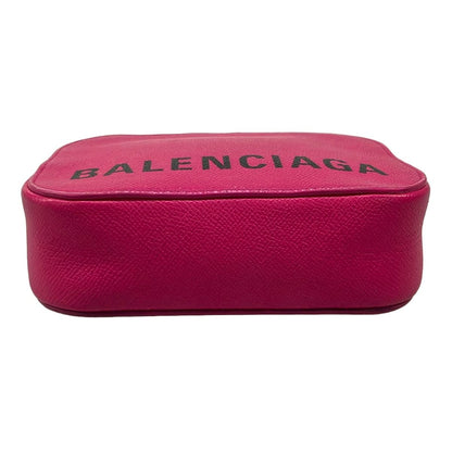 Balenciaga Shoulder Bag Vir Camera XS Pink Black Leather — view 5