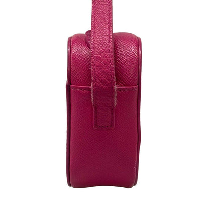 Balenciaga Shoulder Bag Vir Camera XS Pink Black Leather — view 2