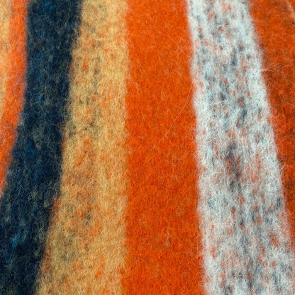 Loewe Scarf Orange Blue Multi Wool Alpaca — view 6