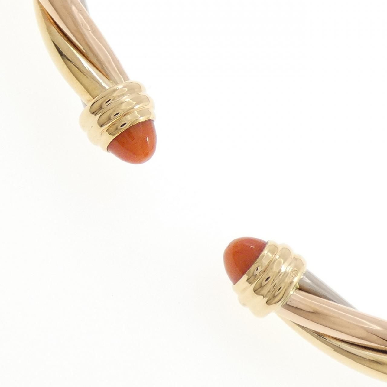Cartier Coral Necklace Gold — view 3