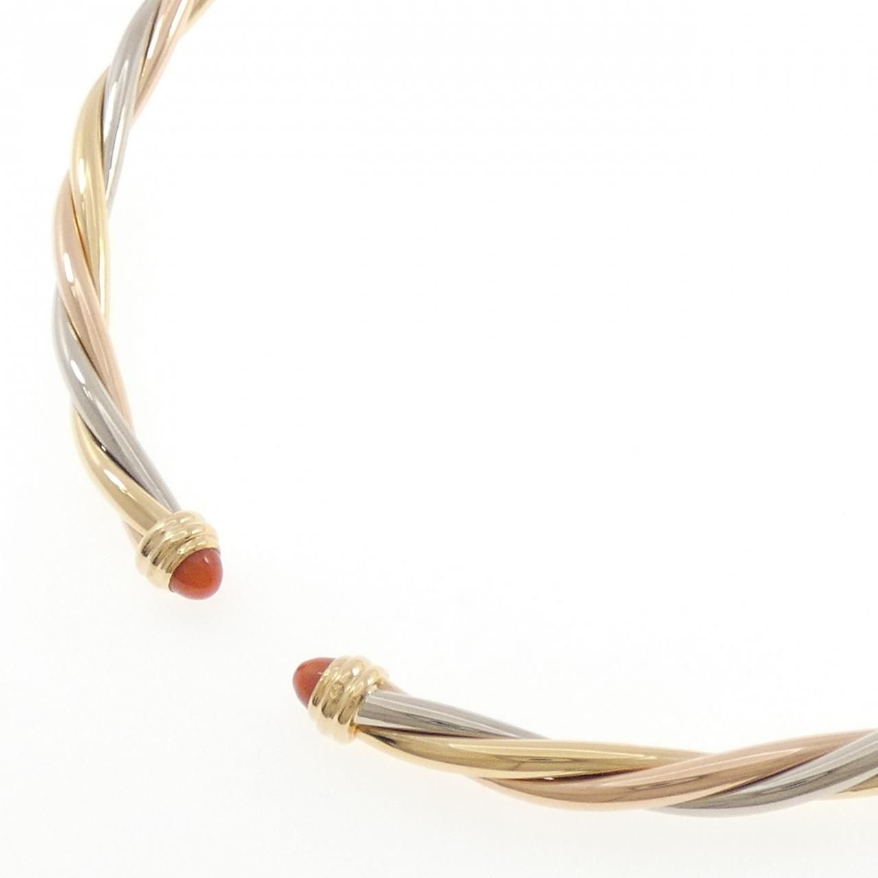 Cartier Coral Necklace Gold — view 2