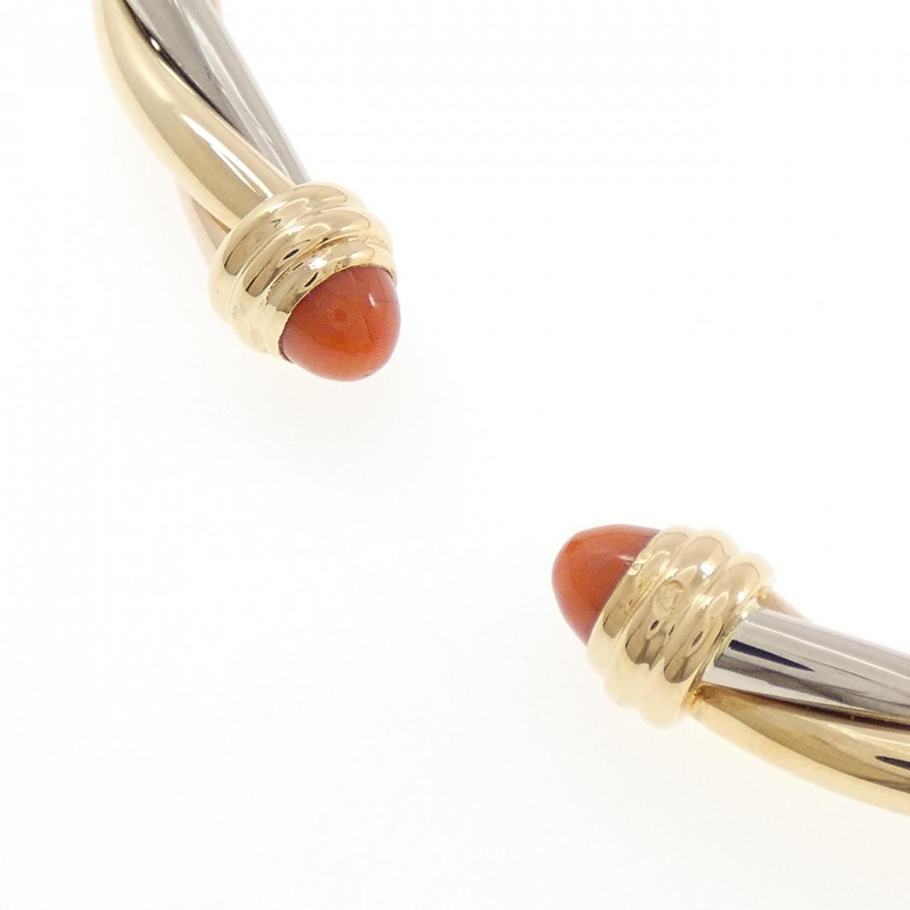 Cartier Coral Necklace Gold — view 4