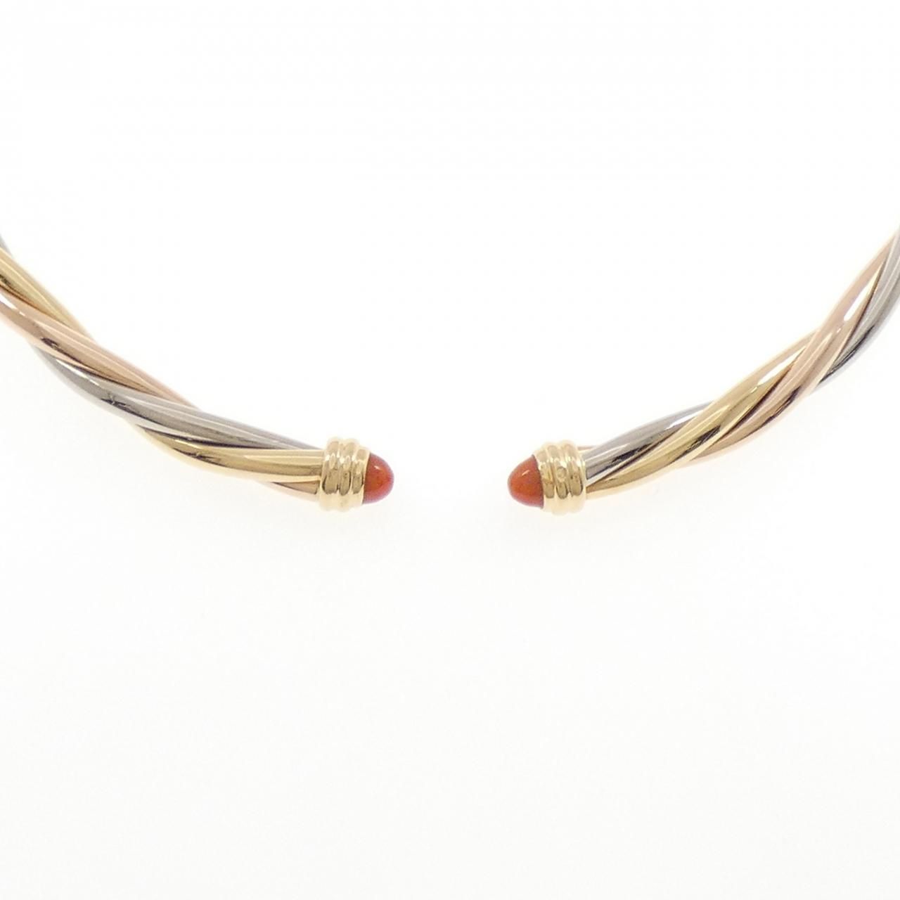 Cartier Coral Necklace Gold