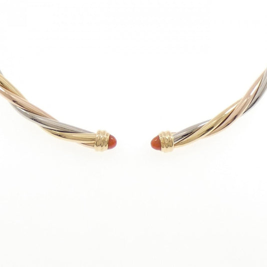 Cartier Coral Necklace Gold