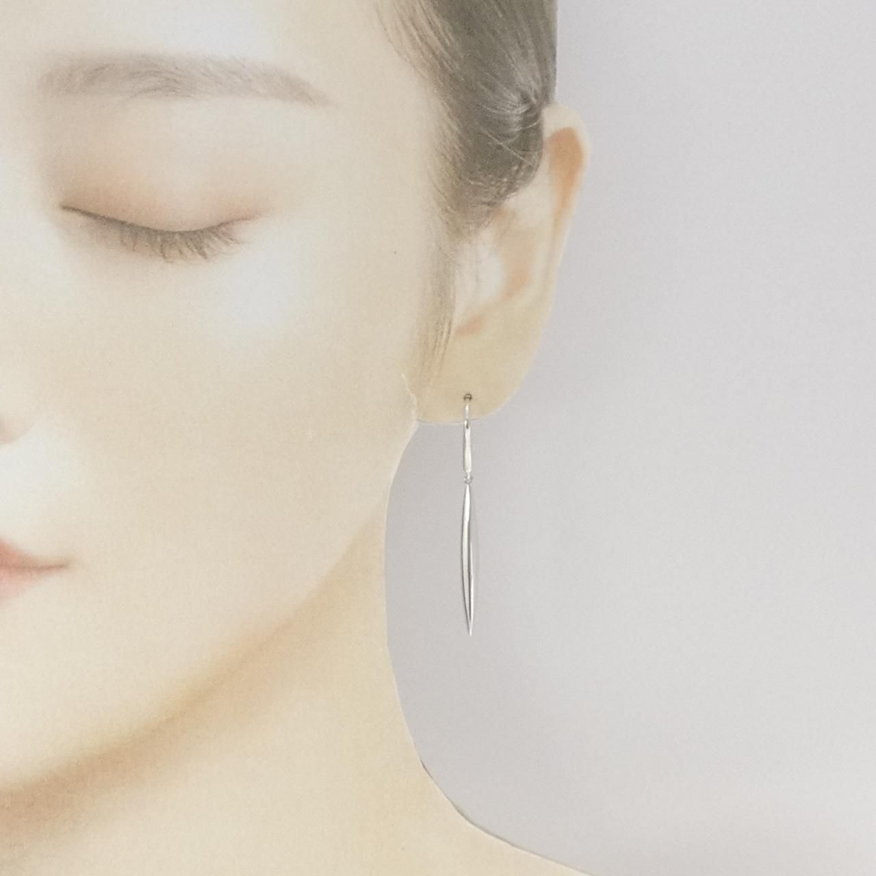 Tiffany & Co Feather Earrings — view 4