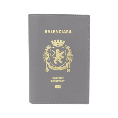Balenciaga Passport Case Passport Holder Gray