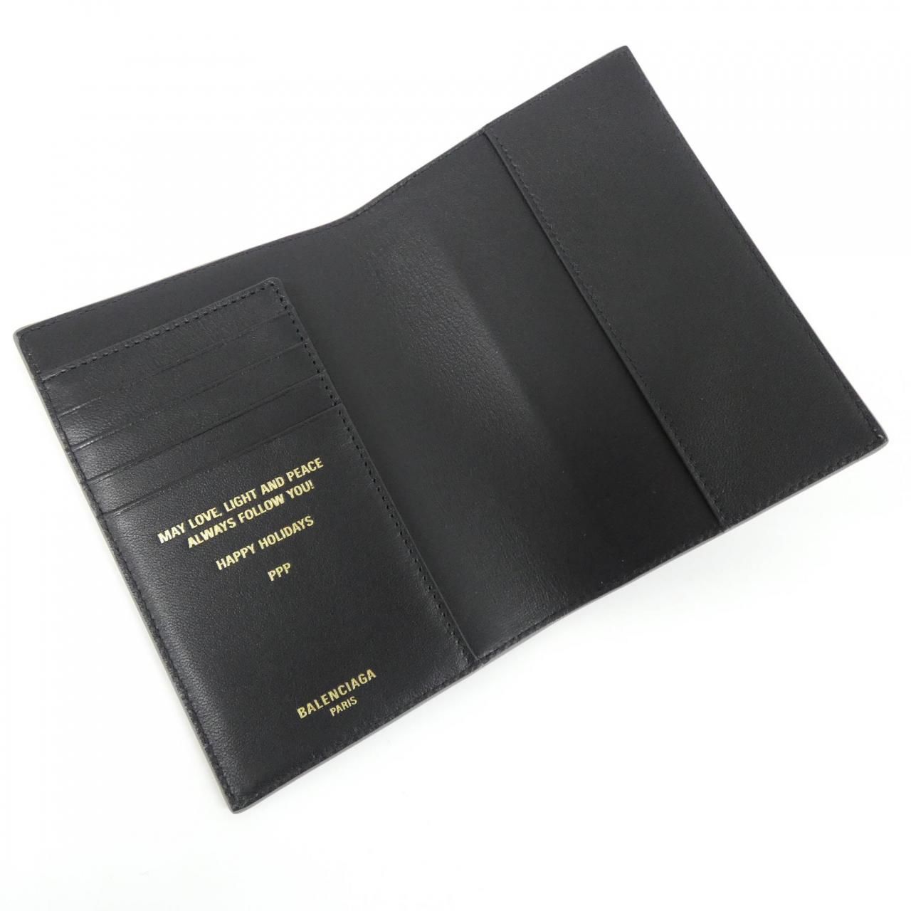 Balenciaga Passport Case Passport Holder Gray — view 5