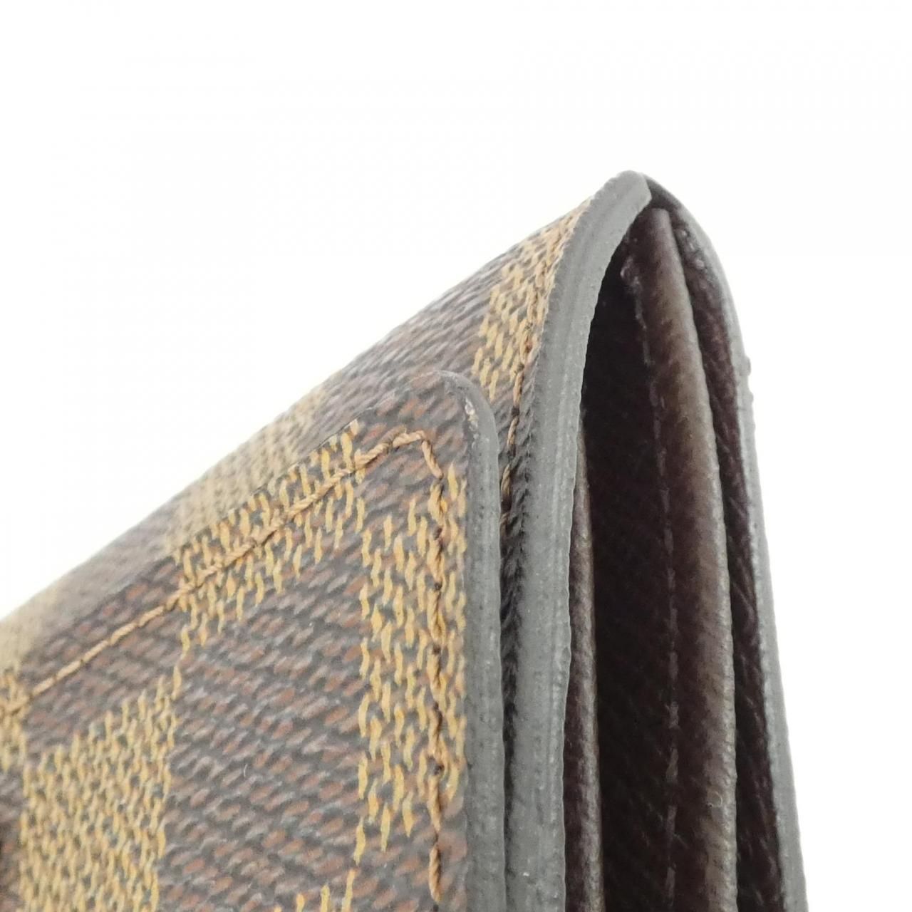 Louis Vuitton Damier Porte-Monnaie Plat Coin Case — view 3