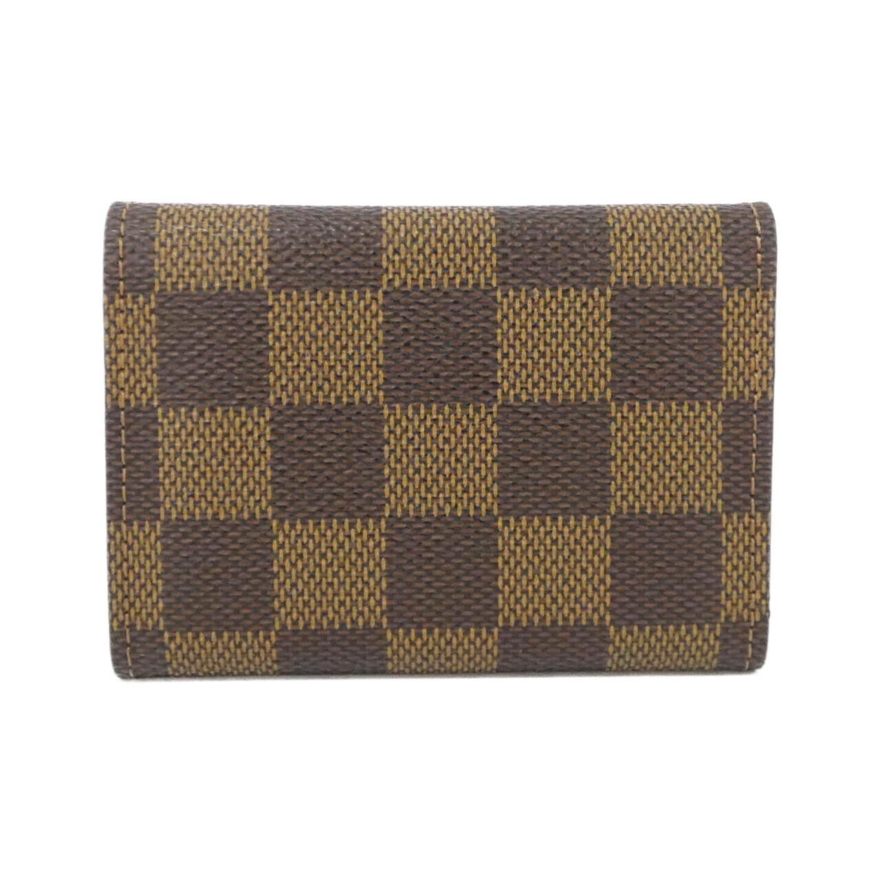 Louis Vuitton Damier Porte-Monnaie Plat Coin Case — view 2