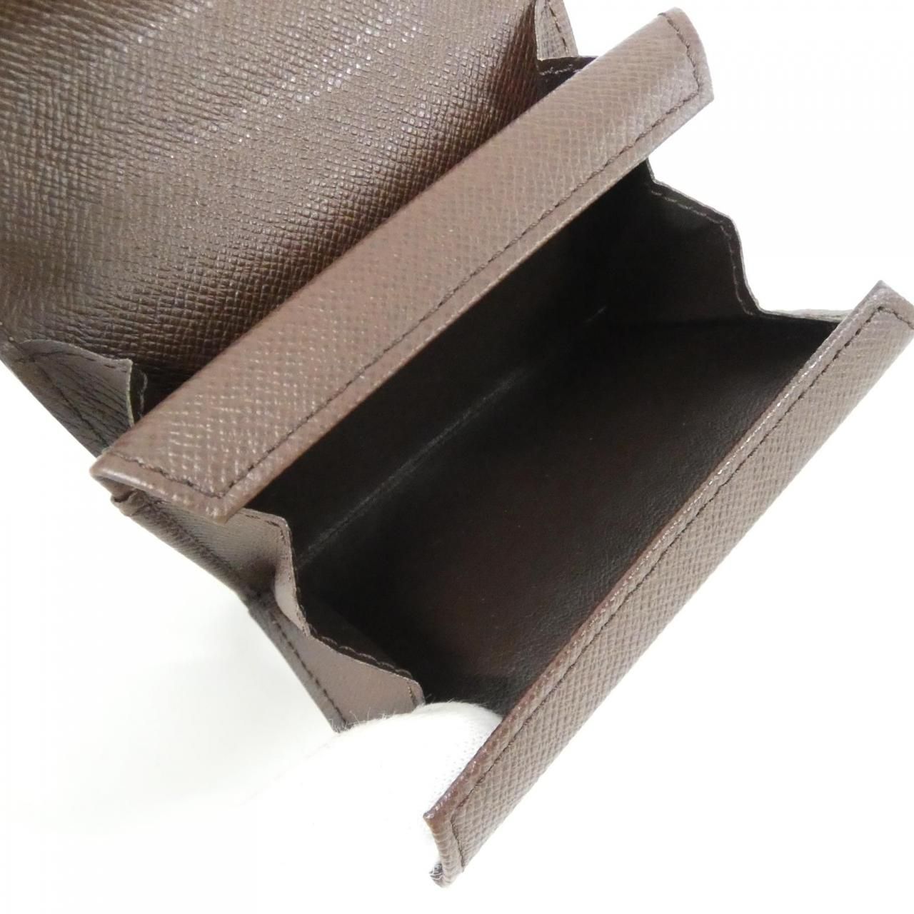 Louis Vuitton Damier Porte-Monnaie Plat Coin Case — view 8