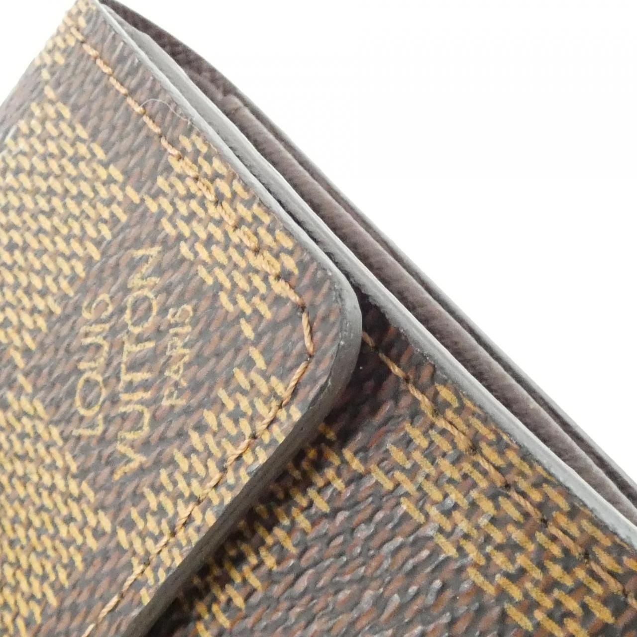 Louis Vuitton Damier Porte-Monnaie Plat Coin Case — view 5