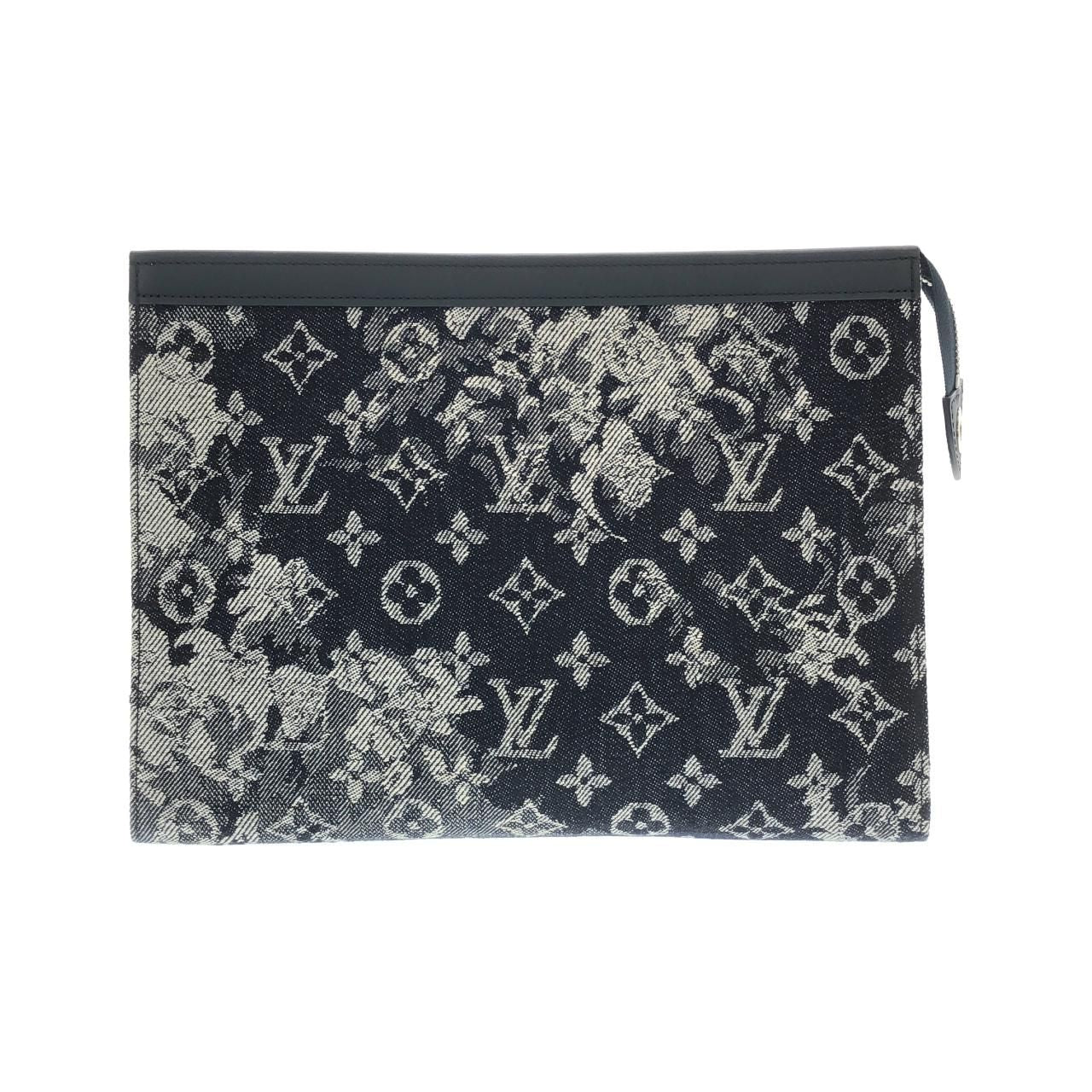 Louis Vuitton Monogram Tapestry Pochette Voyage MM Bag