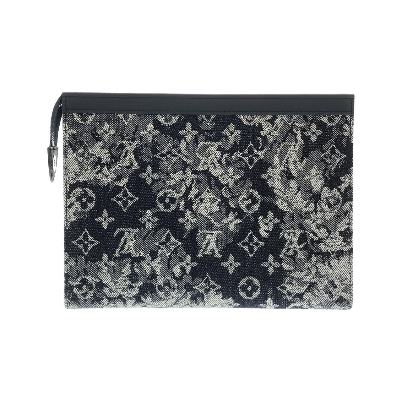 Louis Vuitton Monogram Tapestry Pochette Voyage MM Bag — view 2