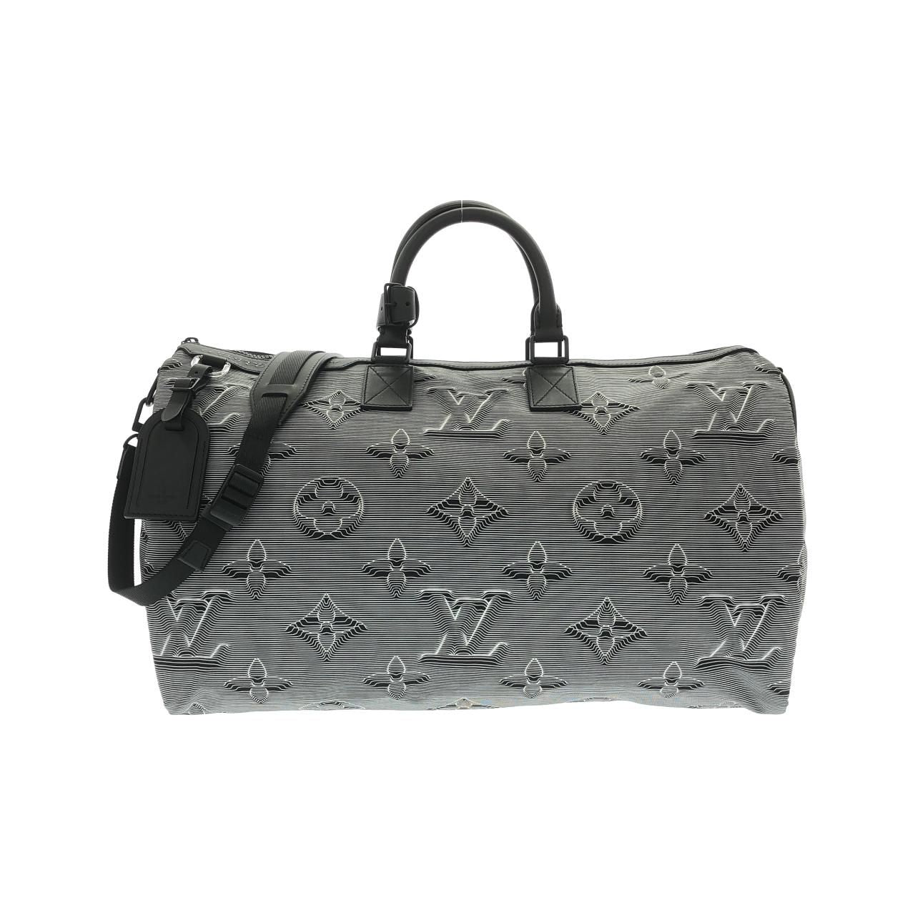 Louis Vuitton Keepall Bandouliere Reversible 50 cm Boston Bag